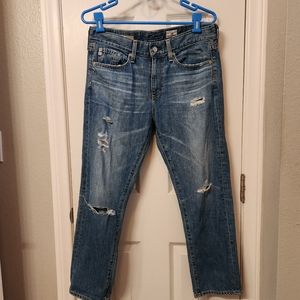 AG adriano goldschmeid the drew boyfriend jeans size 27